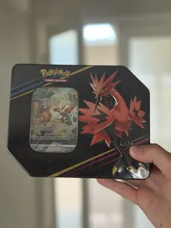 Pokemon TCG Crown Zenith Tin Set - Articuno, Zapdos, Moltres - Sealed Trio - Image 3