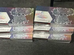 LOT OF (6) POKEMON PRISMATIC EVOLUTION SUPER PREMIUM COLLECTION SPANISH. RARE - Image 1