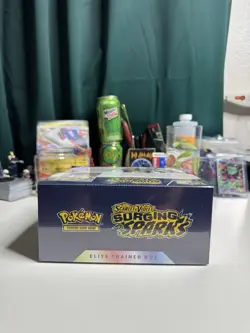 Pokemon TCG Surging Sparks Elite Trainer Box ETB NEW Sealed SHIPS FAST - Image 4