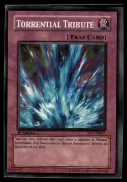 Structure Deck: Zombie Madness #SD2-EN025 Torrential Tribute - Image 1