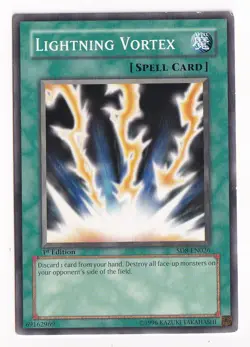 Structure Deck: Lord of the Storm #SD8-EN026 Lightning Vortex - Image 1