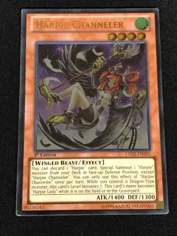 Yugioh Harpie Channeler LTGY-EN035 1ST Ultimate (NM) - Image 1