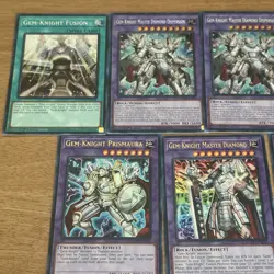 Gem-Knight Lot Bundle 1st Edition Secret Ultra Rare Battles Of Legend Yugioh TCG - Image 2