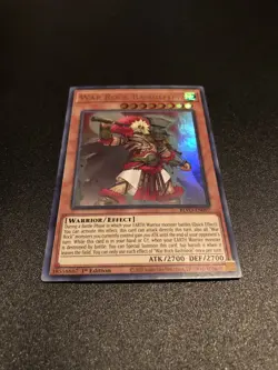 Yugioh War Rock Bashileos BLVO-EN097 Ultra Rare 1st Edition Near Mint - Image 1