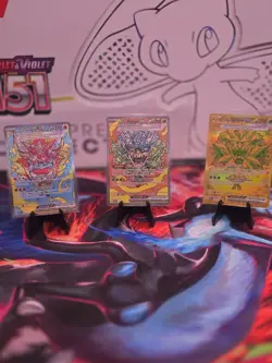 Pokemon Ogerpon ex Sv: Prismatic Evolutions SIR & Hyper Rare NM++ 3 Card LOT - Image 1