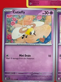x7 Cutiefly Ribombee pokemon cards mixed lot set unique cute Rare fairy type - Image 4