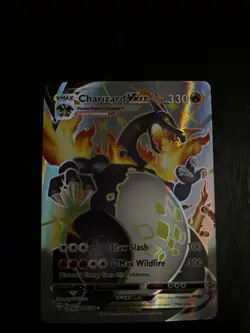 Pokemon TCG Charizard VMAX Holo Rare Card Darkness Ablaze 020/189 - Image 1