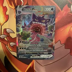 Fusion Strike Gengar Vmax card 271/264 CUSTOM FAN ART PROXY CARD - Image 1