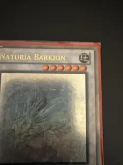 Naturia Barkion GLD5-EN033 Gold Ghost Rare Card Lightly Played Limited Edition - Image 3