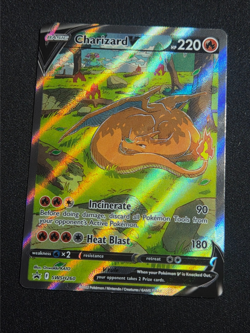 Charizard V SWSH260 Sword & Shield Black Star Promo Pokemon Card - Image 1