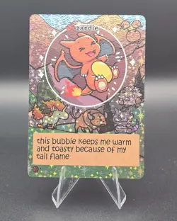 Zardie 7 - Pokiebubies V1 1st Edition - Chef Ken Lee - Fan Art/Non-TCG Card - Image 1