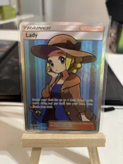 Lady - SV86/SV94 - Pokemon Hidden Fates Sun & Moon Full Art Ultra Rare Card NM - Image 1