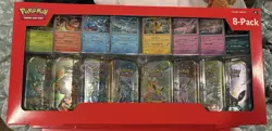 Pokemon Prismatic Evolutions Mini Tins + Promo Cards Brand New - Image 2