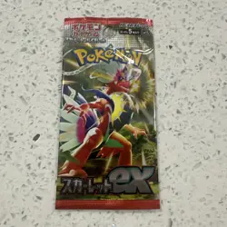 Scarlet ex sv1S 1 pack Scarlet & Violet Pokemon Card Japanese Sealed - Image 1
