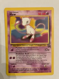 Mew and Mewtwo Pokemon promo card cards 4 - Image 4