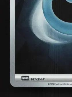 Basic Darkness Energy 181/SV-P NM Scarlet & Violet Promos Japanese Pokemon Card - Image 2