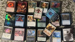 MTG Variety Set Bulk Card Lot 1700+ With C, U, R, M, Foils & Collector Cards - Image 1