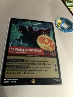 Headless Horseman - Terror of Sleepy Hollow 125/204 Legendary Foil Lorcana Card - Image 1