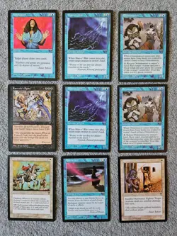 MAGIC THE GATHERING LOT - VISIONS - TEMPEST - GREAT MIX OF CARDS AND LAND! - Image 4