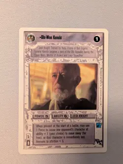 Star Wars CCG Ben Kenobi (Obi-Wan Kenobi) - 3 Card Lot. - Image 3