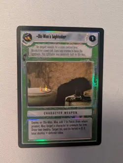 Star Wars CCG Ben Kenobi (Obi-Wan Kenobi) - 3 Card Lot. - Image 5