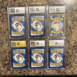 Lot Of 6 Cgc Graded Pokemon Cards , 1 Pristine 10s, 4 Gem Mt 10’s and M 9 - Image 2