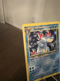 Pokemon TCG Feraligatr Neo Genesis Holo Unlimited Rare Card 4/111 - Image 4