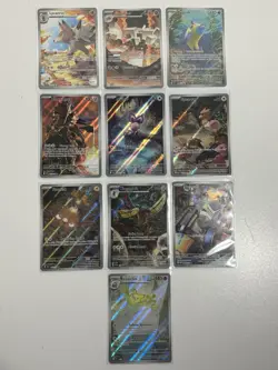 Pokemon Illustration Rare Lot - 10 Cards Total - Image 1