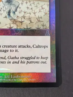 Caltrops - Urza's Destiny - FOIL - LP - MTG Magic the Gathering Card - Image 3