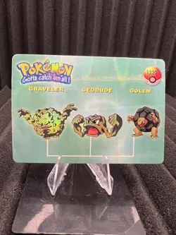 Vintage Pocket Monsters Vending Holo Prism - Bandai Nintendo 1999 Pokemon Card - Image 1