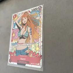 One Piece Card Game Nami ST01-007 Treasure Rare TR OP06 Wings Of The Captain - Image 4