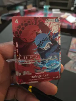 Trafalgar Law (Winner Pack Vol. 7) P-017 One Piece Promotion Cards Foil - Image 1