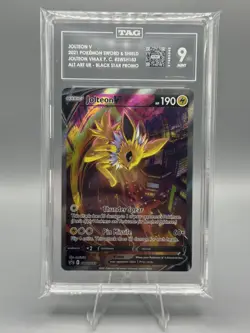 Jolteon V SWSH183 SWSH: Sword & Shield Promo Cards Holo - Image 3