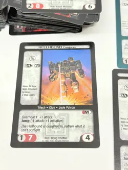 Vintage Battletech Lot of 530 Cards Bulk Mech Battle Game - Image 2