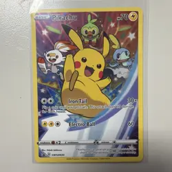 Pikachu SWSH020 SWSH: Sword & Shield Promo Cards Holo - Image 1