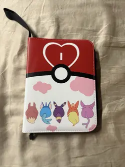 Eeveelution Themed Pokemon Card Binder (BINDER ONLY) - Image 1