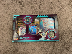 2022 Pokemon TCG Vaporeon VMAX Premium Collection Box Factory Sealed NEW - Image 1