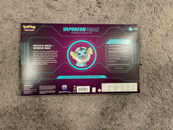 2022 Pokemon TCG Vaporeon VMAX Premium Collection Box Factory Sealed NEW - Image 2