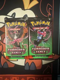 Pokemon TCG Shrouded Fable Sealed Booster Packs 2 Packs - Image 1