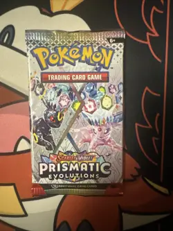 Pokemon Prismatic Evolutions Single Booster Pack - Image 1