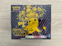 X1 POKEMON SCARLET & VIOLET SURGING SPARKS ELITE TRAINER BOX ETB FACTORY SEALED - Image 1
