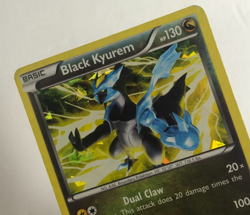 Pokemon TCG Boundaries Crossed Cracked Ice Holographic Black Kyurem 100/149 HP - Image 2
