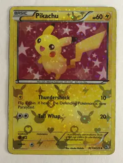 Pokemon TCG Radiant Collection Reverse Holographic Pikachu RC7/RC25 HP - Image 1