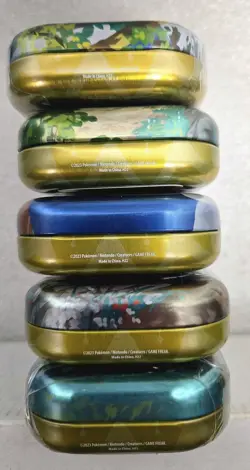 × 5 LOT Full Set CROWN ZENITH Mini Tins H22 Pokemon TCG Factory Sealed - Image 2