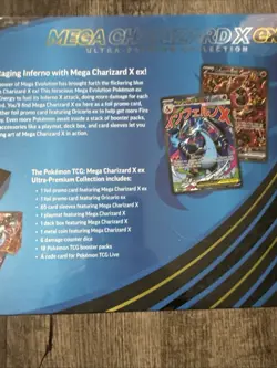 Pokemon Mega Charizard X ex Ultra-Premium Collection Box Charizard UPC Sealed 1 - Image 5