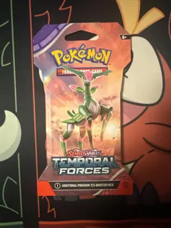 Pokemon Scarlet & Violet Temporal Forces Sleeved Booster Pack - Image 1