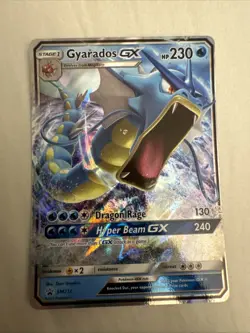 Gyarados GX SM212 Sm Holo Exclusive Pokemon Sun & Moon Hidden Fates Promo NM - Image 1