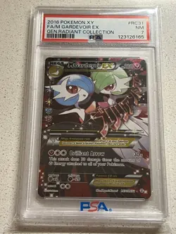 2016 Pokemon Xy Generations Radiant Collection M Gardevoir EX #RC31 PSA 7 - Image 1