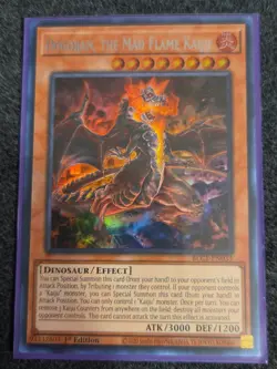 Yu-Gi-Oh! Dogoran, the Mad Flame Kaiju BLC1-EN033 (Silver) - Ultra Rare - Image 1