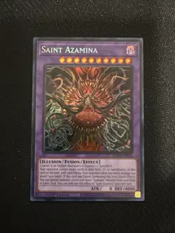 Yu-Gi-Oh! Saint Azamina SUDA-EN036 Supreme Darkness 1st Edition NM - Image 1